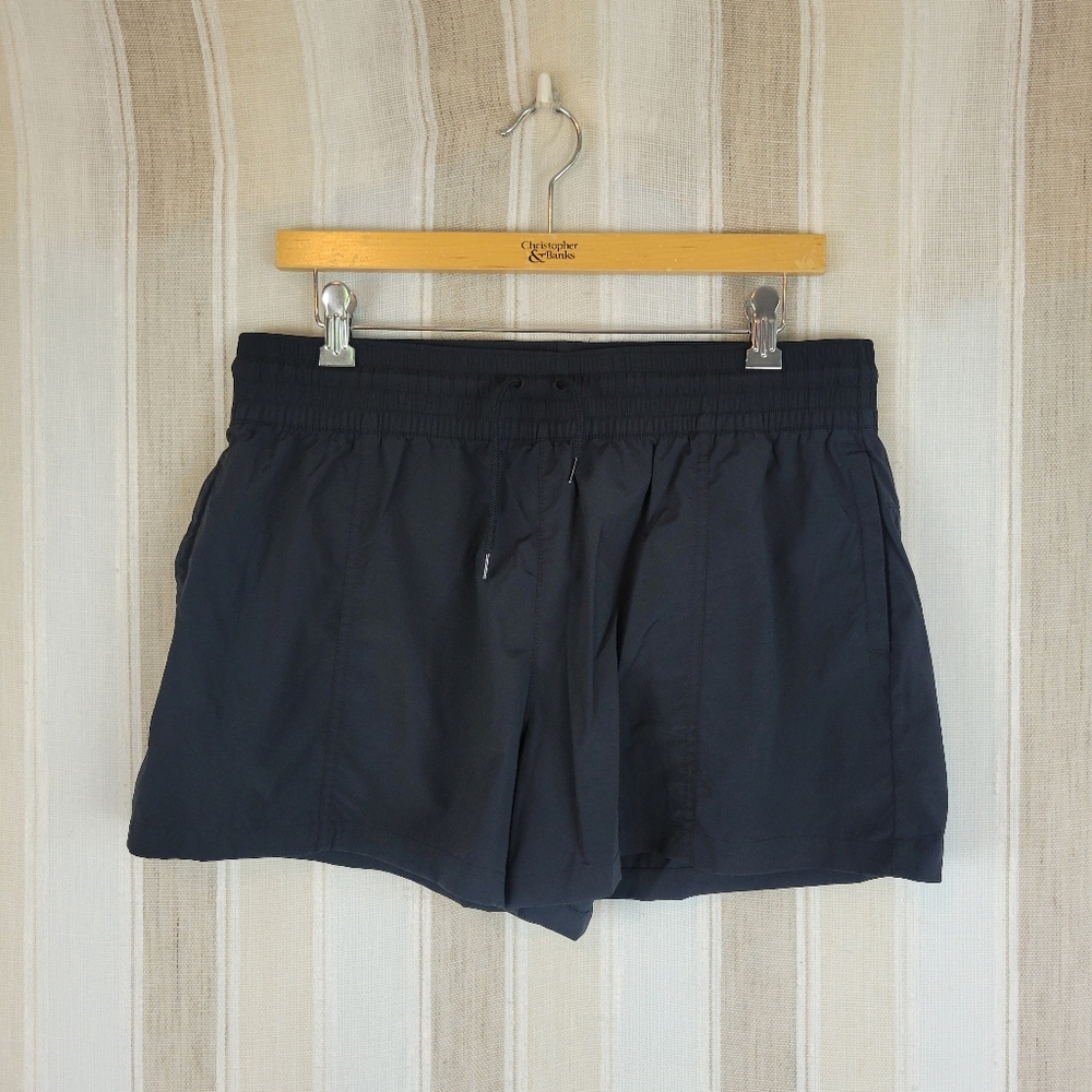 Columbia Nylon Active Shorts Black Size Large